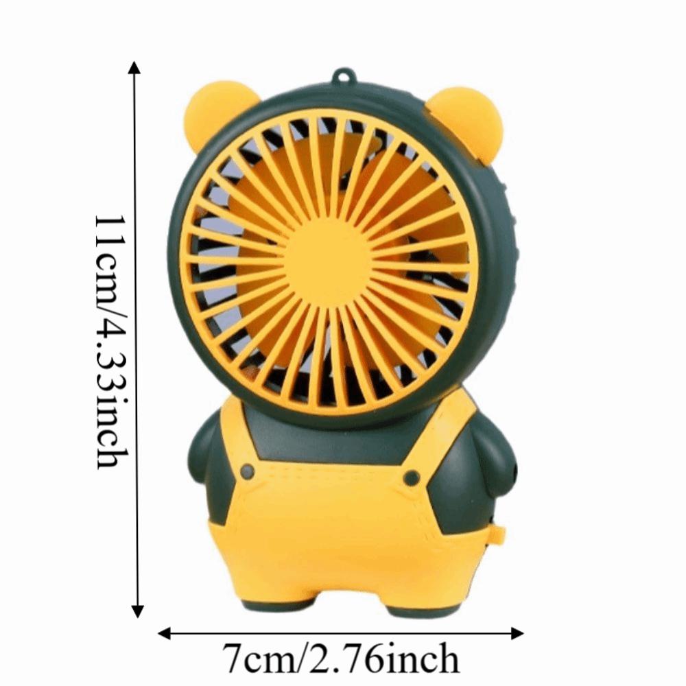 Portable Children's Handheld Fan USB Rechargeable Small Electric Fan  Student Dormitory