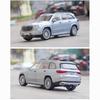 1:24-масштабная металлическая модель автомобиля GLS600, модели автомобилей из литого сплава, 6 дверей можно открыть с помощью звуковых и световых игрушек для детского орнамента