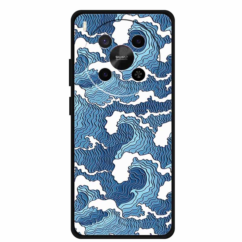 For ZTE Blade V70 Max Case 3D Blossom Emboss Soft Silicone Phone Cover for Nubia V70 Max Cases Relief Flower Shell New V 70 Max