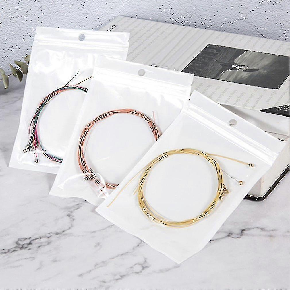 6pcs Guitar Strings Nylon Silver/copper Alloy Strings Set For Classical Classical Guitar 1m 1-6 E B G D A E Guitar Accessories