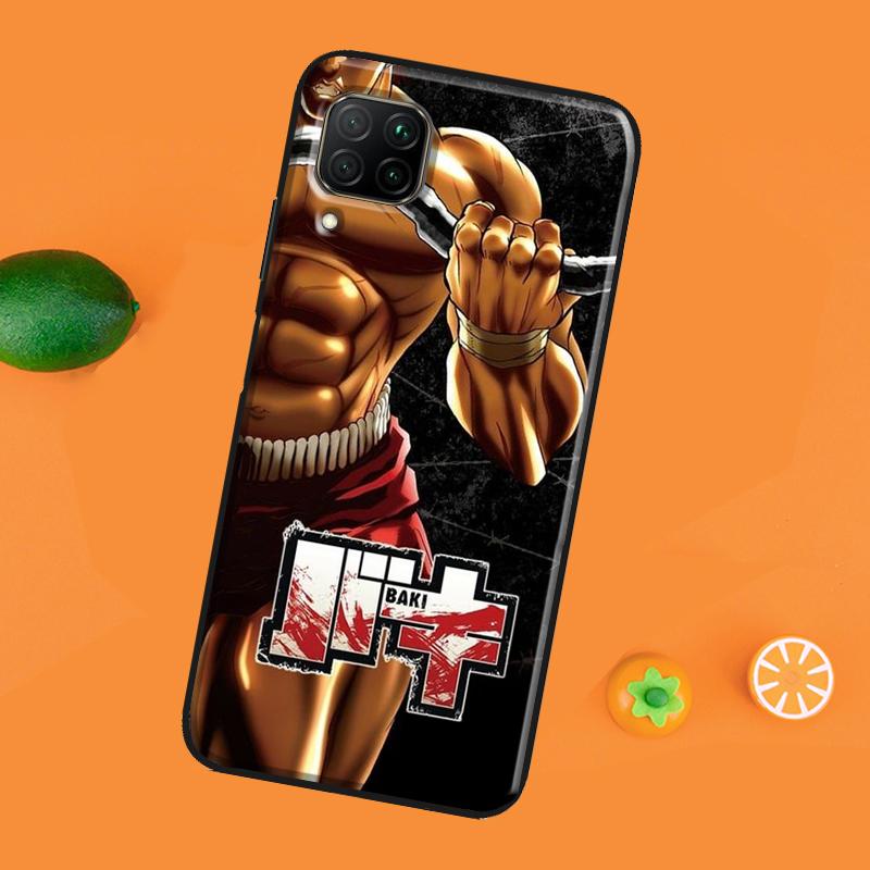 Baki the Grappler Japanese Anime Case For Huawei P30 Pro P20 P40 Mate 20 Lite P Smart 2021 2019 Nova 5T Honor 50 10i 9X 8X