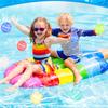 7шт многоразовые водные игрушки, надувные водные игрушки для детей и взрослых, летняя вечеринка, силиконовые водные игрушки для активного отдыха