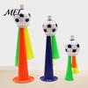 Black And White Football Horn 2Pcs Soccer Cheering Horn, 3 Tone Sports Fan Noise Maker, Noisemaker Handheld Stadium Trumpet for Game Day, Party