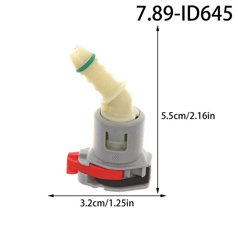 7.89Mm-Id6/645 Топливный трубопровод Соединение Авто Топливная Линия Быстрый Соединитель Пластиковый Бензиновый Соединитель Автозапчасти Для Автомобиля