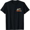 Vail By Design Tee Company Ретро Футболка Vail Колорадо Горы Лыжная Футболка для Мужчин, Женщин, Детей, Девочек - Черный, Маленький