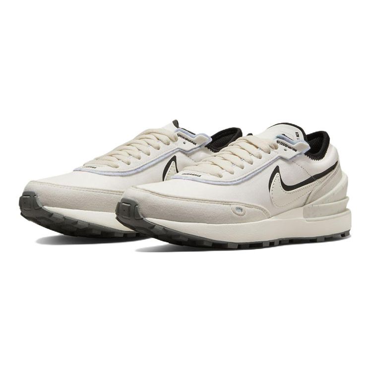 Nike Кроссовки Waffle One AI SE GS Phantom Black для детей, цвет Cream Sail, DQ0470-001