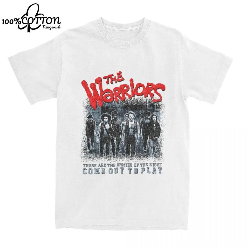 Novelty The Warriors Movie Tshirts For Unisex Women Oneck Short Sleeve Clothes Cotton Summer Top Tee