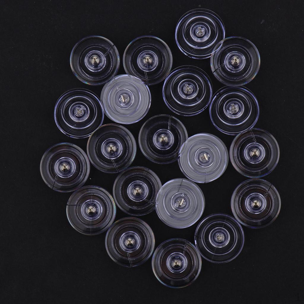 20Pcs Plastic Sewing Machine Thread Bobbin Spools for Singer