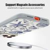 Чехол с узором Акула и Кит для iPhone 17 Pro Max Магнитный Для Magsafe Гибридный Тонкий Матовый Чехол Для iPhone 16 15 14 13 Pro Max