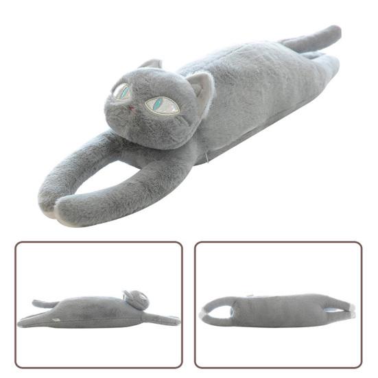 USB Animal Heating Doll Temperature Adjustable Auto Shut-off Electric Stuffed Dog Cat Toy Shoulder Back Neck Belly Pain Relief Animal Pillow