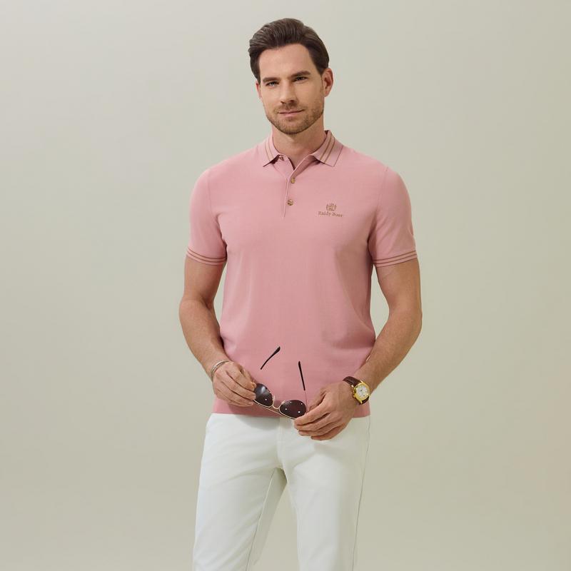 Cooling Sensation 2026 Summer Knitted Short-Sleeved T-Shirt POLO Shirt