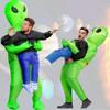 Alien Ufo Costume, Inflatable, Self-Inflating, Halloween Costume