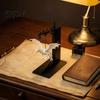 Dragon Themed Gifts for Nerds Flying Bookshelf Light, Decorative Bookend Light & Desk, Versatile Shelf Book Organizer Sculpture Support, Heavy