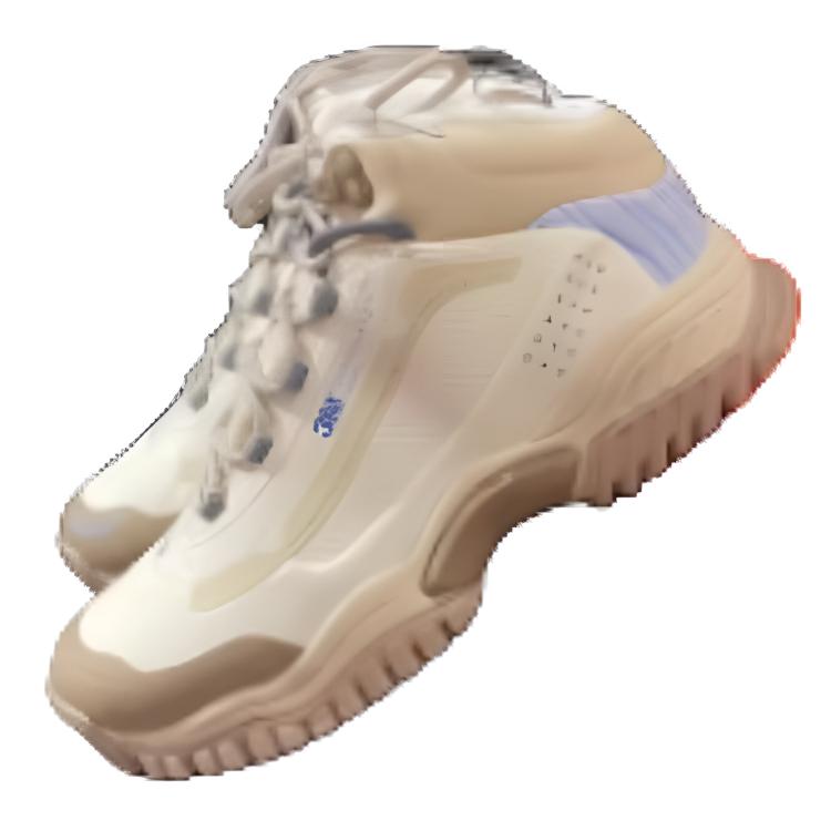 Li Ning Bahu Lite Round Toe амортизирующие износостойкие низкие повседневные туфли мужские кроссовки ванильно-белые AGLS103-1