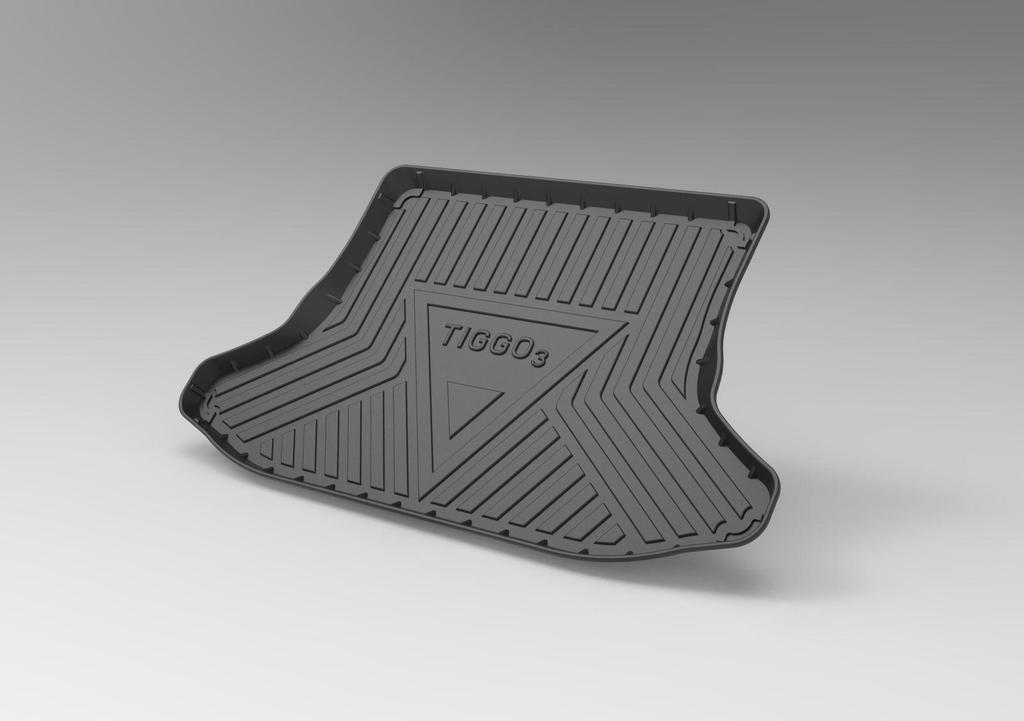 Коврики в багажник для Chery и Qoros: Tiggo 3, Tiggo 5, Tiggo 5E, Tiggo 5Pro, Tiggo 3X, Tiggo 7