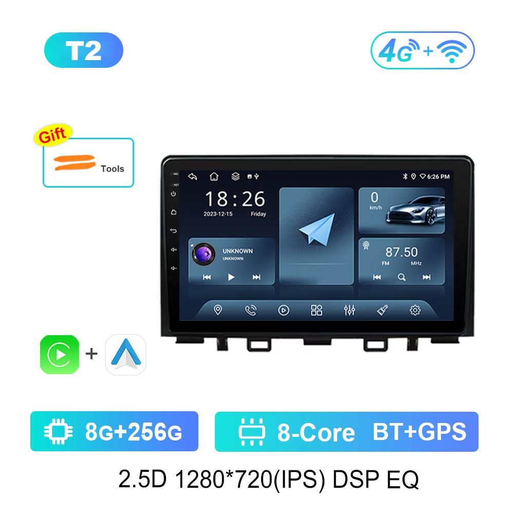 Android Car Radio Multimedia Video Player для Toyota Wish 2 2009 - 2017 GPS-навигация Левый руль DSP Stereo 4G WiFi