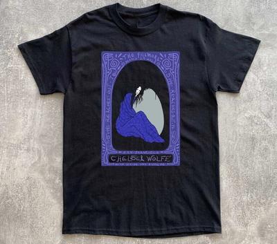НОВАЯ футболка Chelsea Wolfe Черная Хлопок Все размеры S-5XL Подарок для фанатов Унисекс