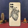 Anatomical Heart Anatomy For OPPO A54S A74 A94 A58 A78 A98 A16 A76 A96 A15 A17 A77 A5 A9 A52 A72 A79 A53S A57S Case