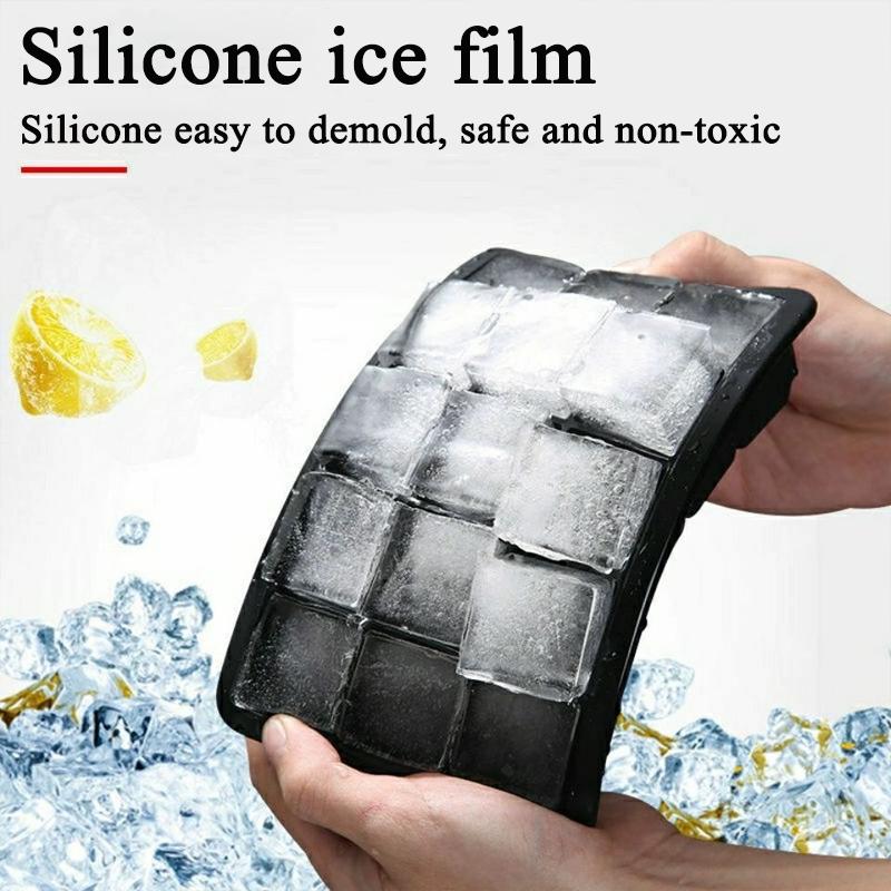 4/6/8/15Grids Silicone Ice Cube Molds Spherical Ice Molds Reusable Whiskey Ice Cube Molds Cocktail Freezer DIY Homemade Barware