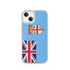 Coque Pour iPhone - PIXELFORMA - iPhone 13 - Drapeau Des Fidji - Silicone Souple - Design Léger