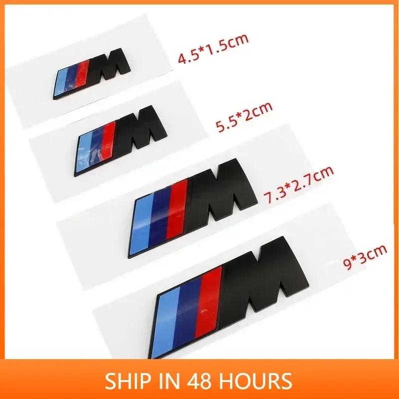 -1pcs BMW M Emblem 3D ABS Car Fender Rear Trunk Sticker For BMW E39 E46 E36 E90 G20 G30 E60 G22 F30 F20 X3 X5 M Accessories