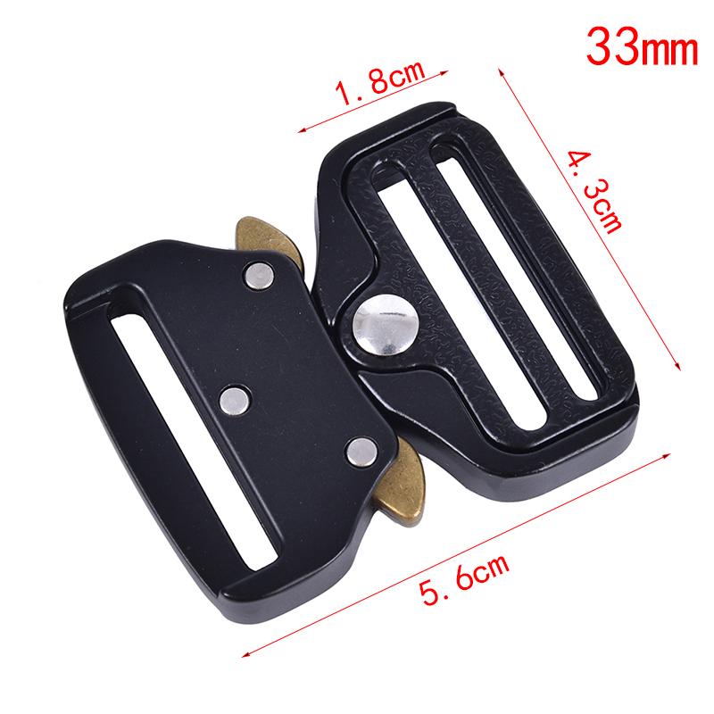 Quick Side Release Metal Strap Buckles For Webbing Bags Luggage Accessories
