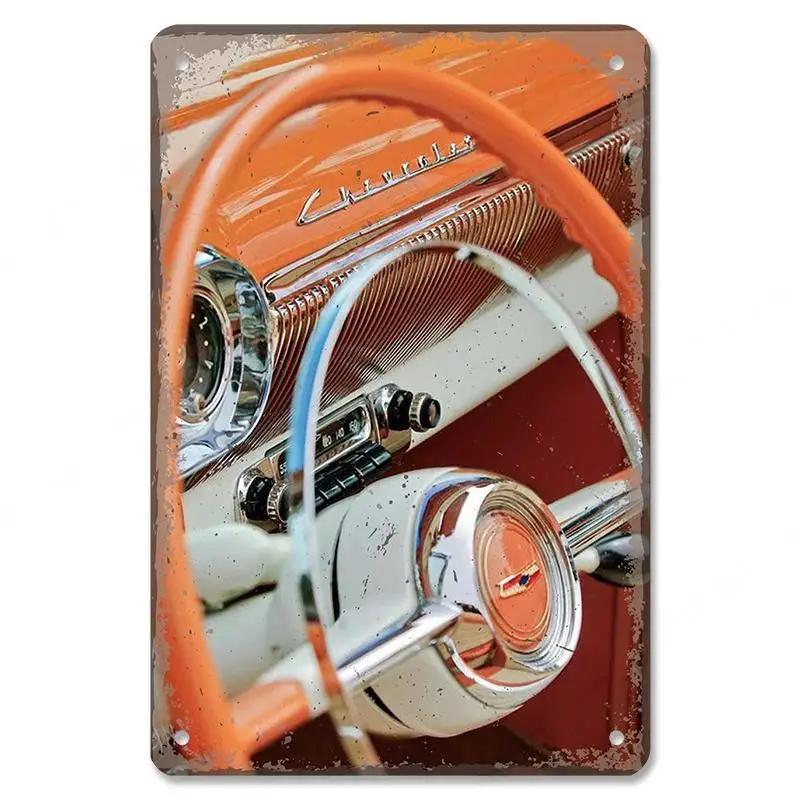 Винтажный папин автомобильный плакат с автобусом, ретро металлические таблички, знаки Гран-при, автомобильная металлическая жесть, гараж, бар, паб, клуб, домашний декор стены