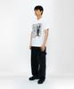 LAUGHER Charging Human T-Shirt - White