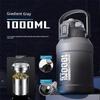 German Quality 316 Large-Capacity Thermos Cup, Outdoor Portable Sports Water Bottle, Ice-Cold Water Cup, Cold-Keeping Cup, Ton-Ton Bucket