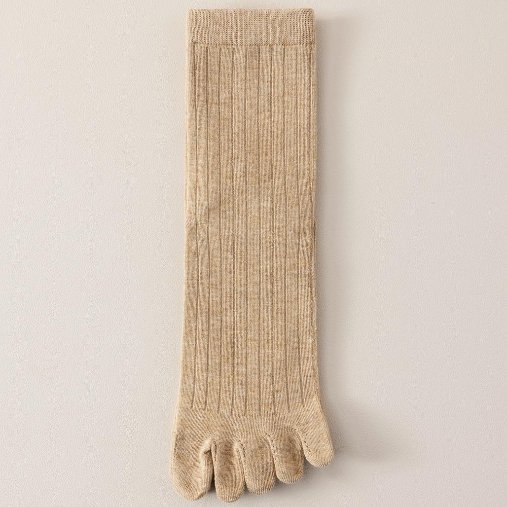 5 пар носков с пальцами для женщин, высококачественные хлопковые носки с пятью пальцами, носки средней длины, носки до щиколотки с раздельными пальцами, чулочно-носочные изделия на четыре сезона