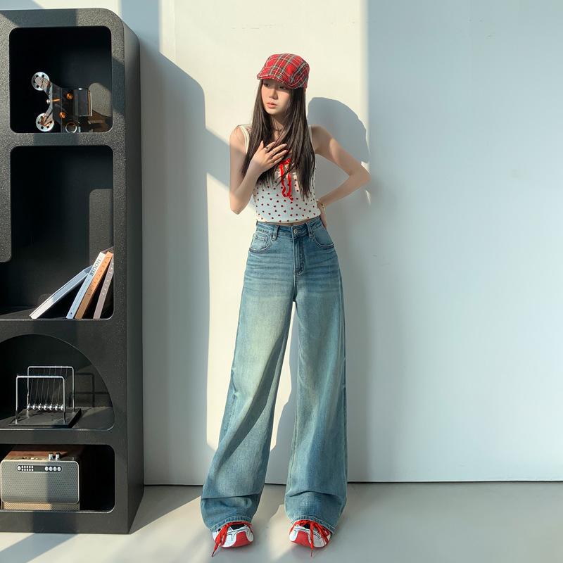 Wide-leg Pants for Women Wide-leg Jeans for Women Spring and Summer Wide-leg Pants for Women