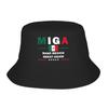 Индивидуальная шляпа-ведро MIGA Make Mexico Great Again 20 с принтом для унисекс, летняя, для путешествий, пляжа, кемпинга, на открытом воздухе