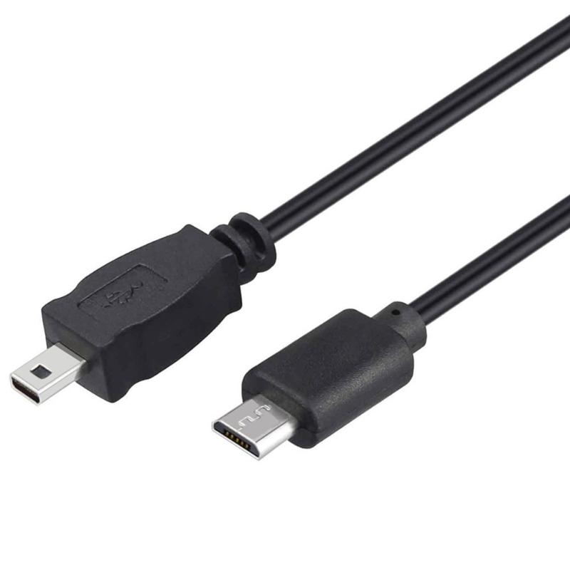 USB C Дата-кабель Мини USB на USB C OTG-кабель Мини 8P на MicroCord для легкой передачи файлов на компьютер, мобильное устройство