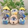 Japanese Style Penguin Plush Keychain – Positive Energy Pendant Ornament