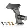 Gun Grey Basin Faucet Brass Bathroom Basin Waterfall Hot and Cold Water Mixer Tap Single Handle Crane Chrome Black Mixer Tap