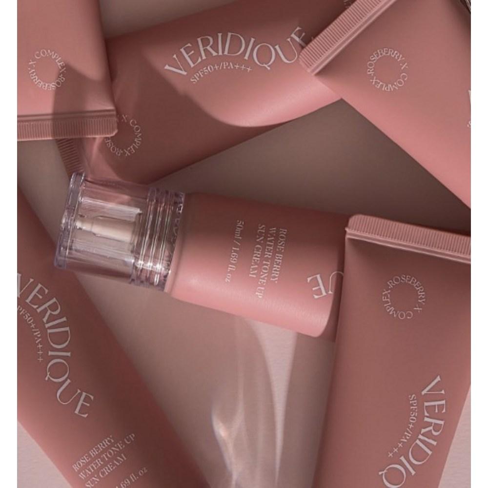 VERIDIQUE Roseberry water Tone-Up Sun Cream SPF50+ PA+++, 50ml, 1 unit