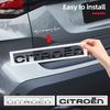 Car ABS 3D Letter Sticker Trunk Logo Sticker for Citroen C4 C3 C5 C1 DS3 DS5 DS4 Jumper Xsara C-Elysee Picasso Sega C-quatre OO4