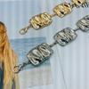 Stylish Metal Waist Chain With Irregular Design For Women Office And Casual Looks