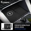 Для BYD Song Plus 23-24 Автомобильное Беспроводное Зарядное Устройство 15 Вт Держатель для Быстрой Зарядки Мобильного Телефона Для iPhone 16 15 Xiaomi Samsung Аксессуары