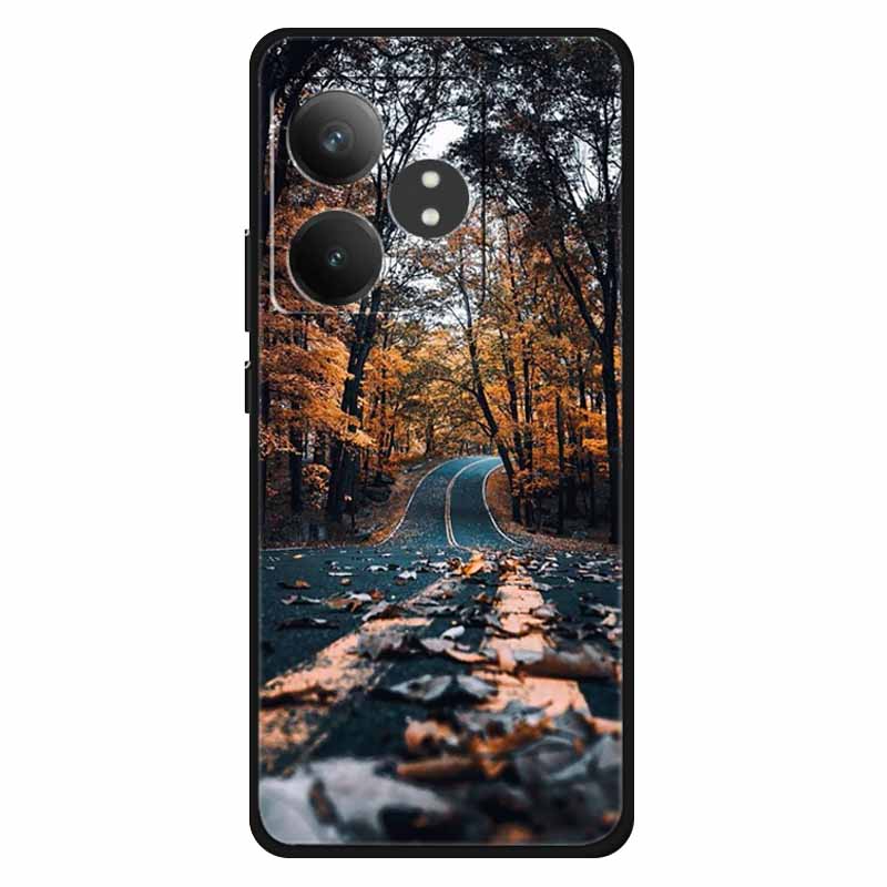 Чехол Для Realme GT 6T / GT 6 Чехлы Силиконовый Планета Расписной ТПУ Мягкая Задняя Крышка Телефона Для RMX3853 Защитный Чехол RMX3851 GT 6