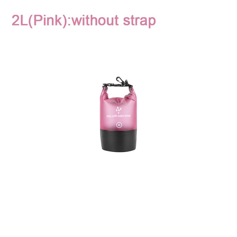PVC Waterproof Dry Bag 2L/5L/10L/20L Outdoor Diving Foldable Man Women Beach Swimming Bag Rafting River Ocean Backpack