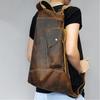 Featured Men 'S Genuine Leather Backpack Crazy Horse Leather Daypack Travel Bag Male Laptop Bagpack Unique Bagpack For Man