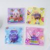 100Pcs Multicolor Easter Candy Bag Cartoon Gift Snack Packaging Bags Wrapping Bag  Party Supplies