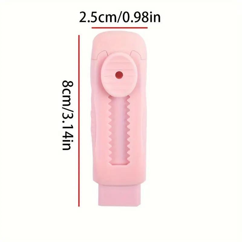 1 шт. ластик-макарон Push-Pull для рисования, письма и черчения - неабразивный, легко скользящий, школьные и офисные принадлежности