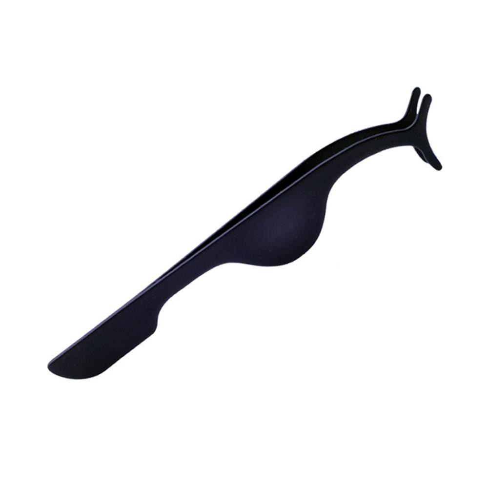 Applicator Makeup Tool Auxiliary Clip False Eyelashes Tweezers Nipper Stainless Steel