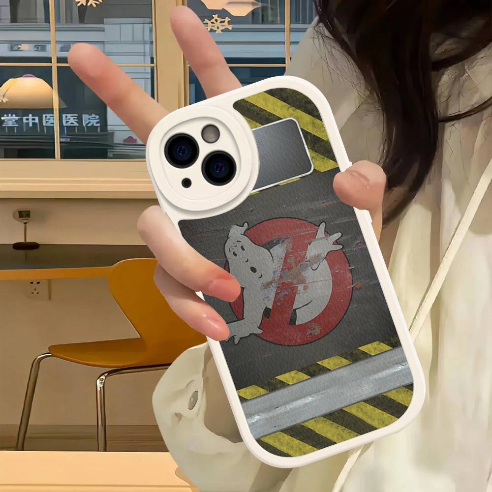 Movie-G-Ghostbusters Phone Case Hard Leather For IPhone 16 15 14 Mini 11 12 13 Pro Max Plus Fundas
