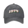 Retro Label  Year Old Baseball Caps Accessories For Unisex Women Vintage Trucker Hats th Birthday Sun Cap Adjustable