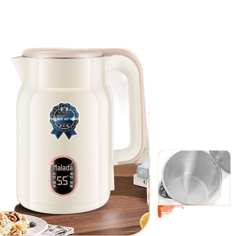 Stainless Steel Electric Kettle, Anti-Scald, Keep Warm, Durable Electric Water Boiler, Genuine Product