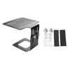 Coffee Machine Scale Rack Stainless Steel Height Adjustable Strong Weighing Rack Black