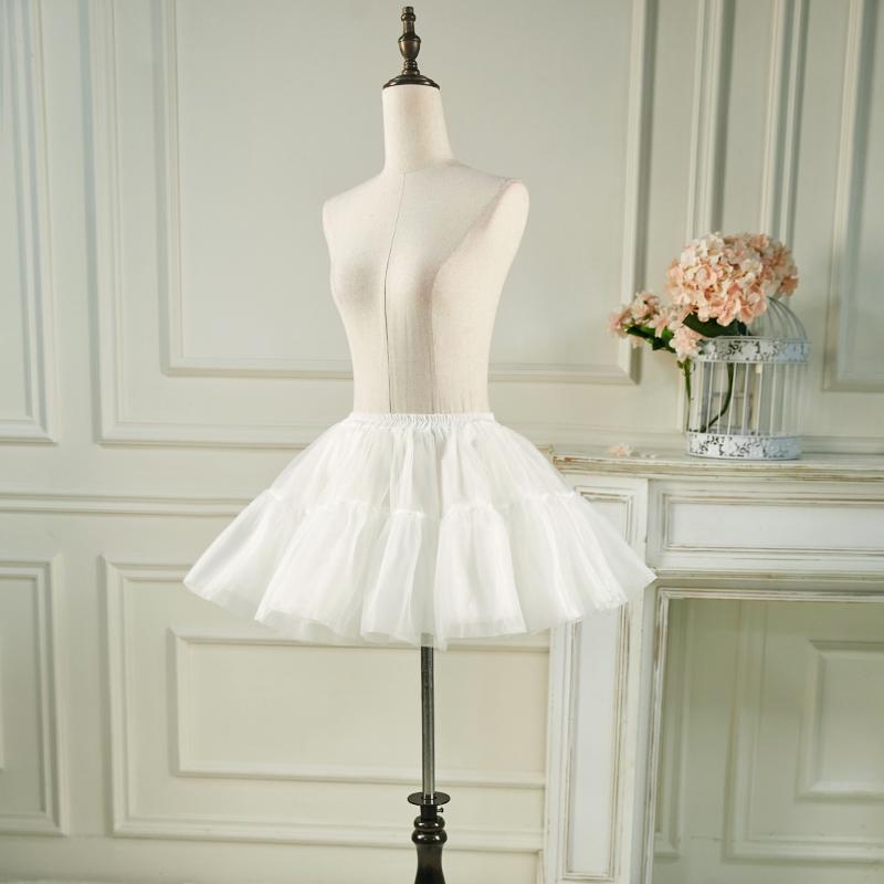 Короткая пышная юбка для женщин Пушистая нижняя юбка Мини-юбка Кринолин Нижняя юбка Пышная юбка-пачка для женщин Нижние юбки Юбки